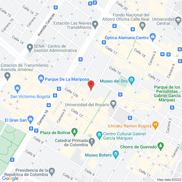 Map of Eléctricos Nueva Era