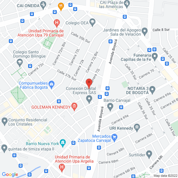 Map of Eléctro Ferretería Tellez