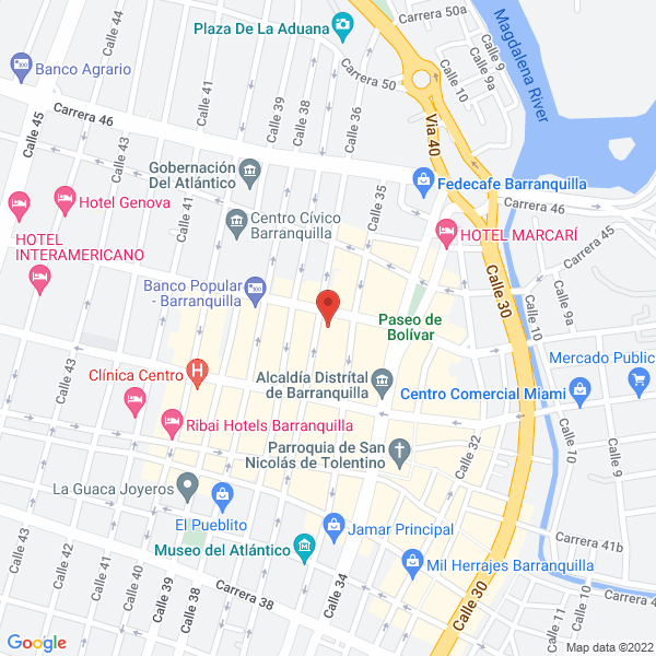 Map of Electro Hernán