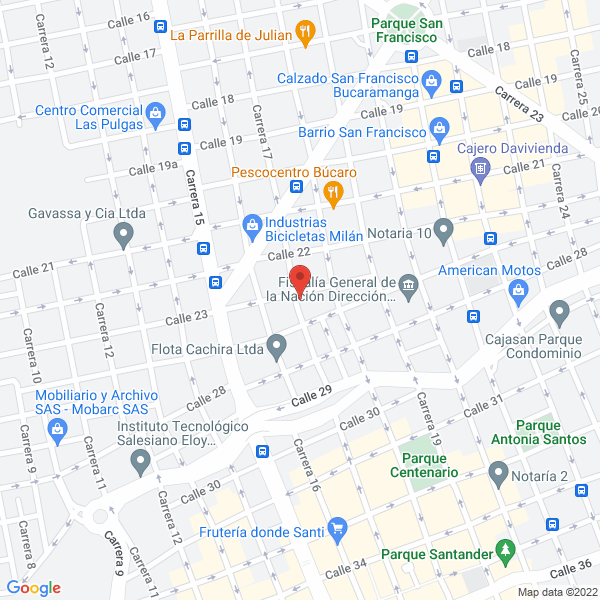 Map of Deposito De Empaquez Insuperable