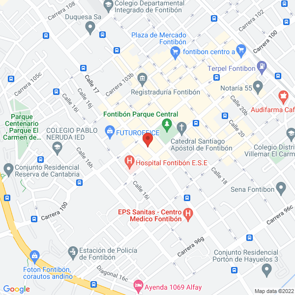 Map of Depósito San Cayetano Ltda.