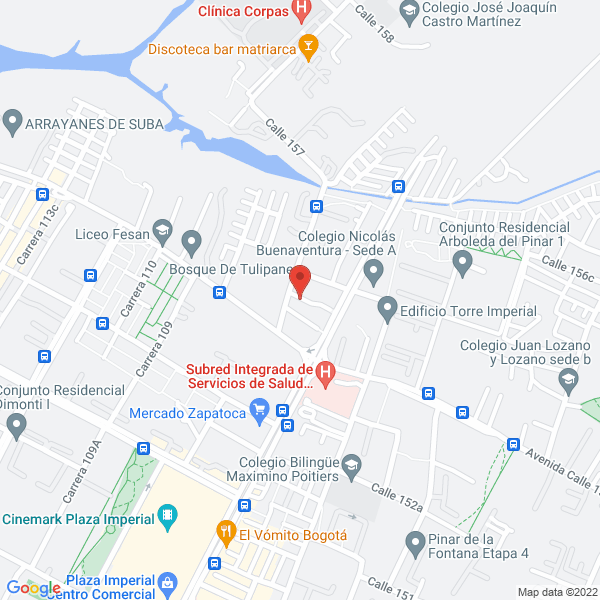 Map of Depósito Tuna