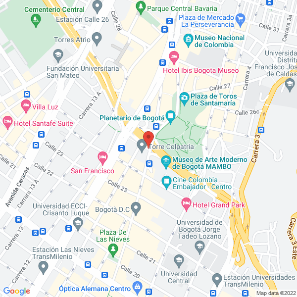 Map of Edospina S.A.