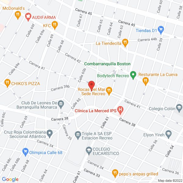 Map of Edwin Gómez El Fantasma Y Su Orquesta