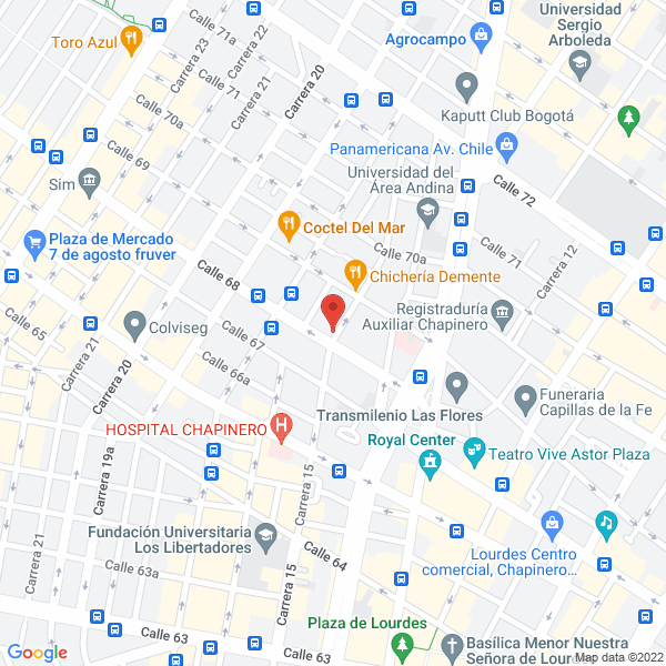 Map of Egos Marketing S.A.S.