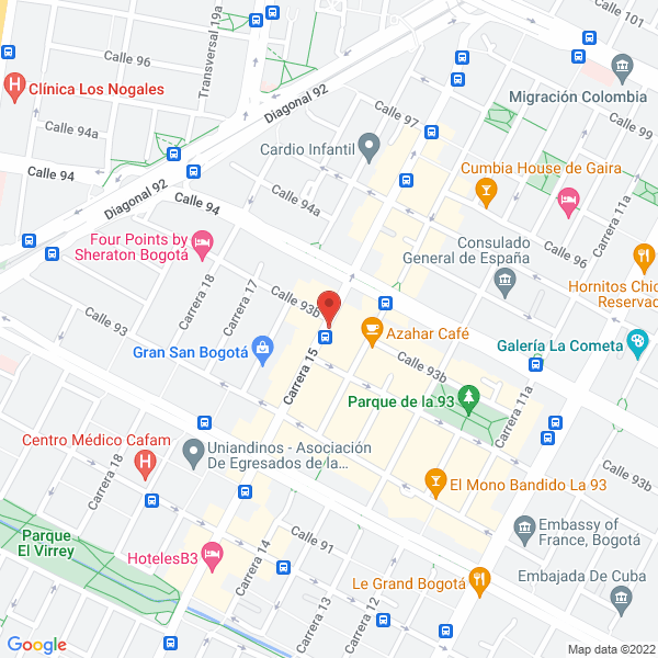 Mapa de Eka Consultores S.A.S.
