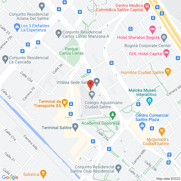 Map of El Artista Producciones S.A.S.