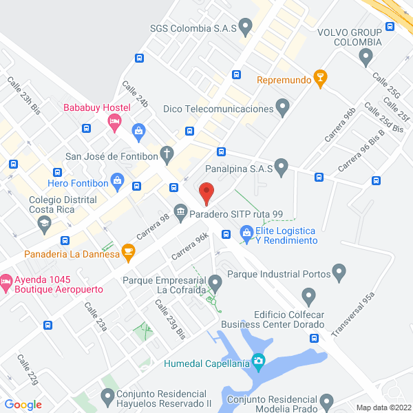 Map of Dyncorp S.A.S.