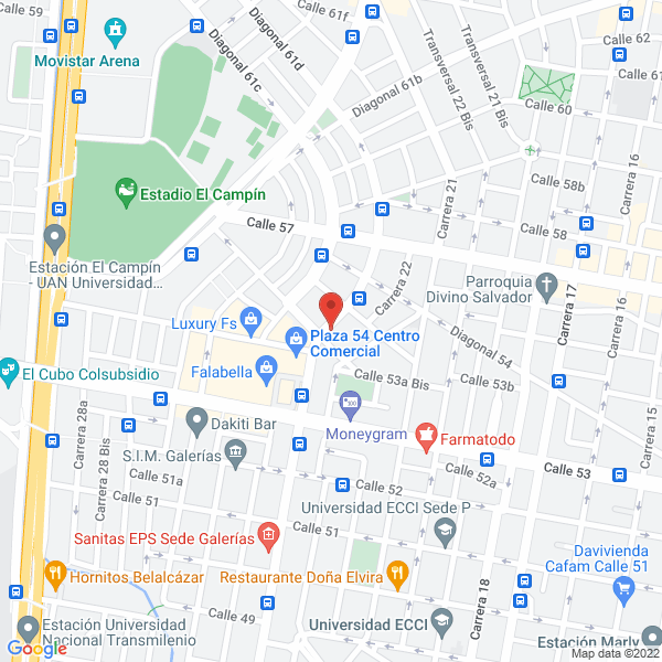 Map of E I D Engineering Investigation And Development S.A.S.
