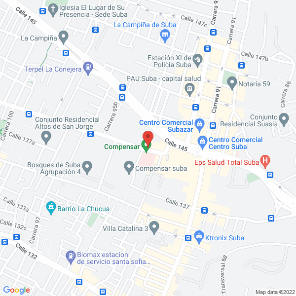 Map of Easy Consulting S.A.S.