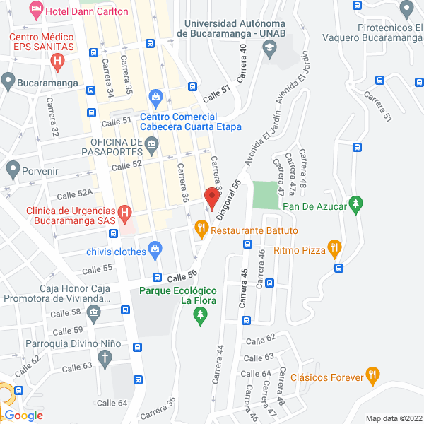 Map of Estetique Laser