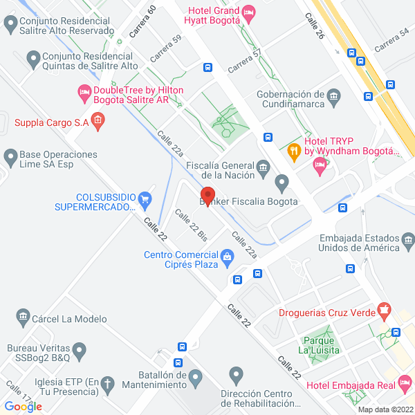 Map of Estrategika Consultora S.A.S.