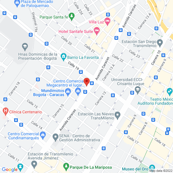 Map of Electroservicio