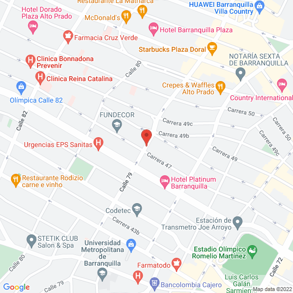 Map of Elkin Morán Peluquería