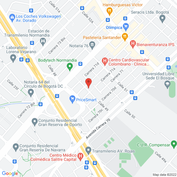 Map of Ems Ingeniería Y Montajes S.A.S.