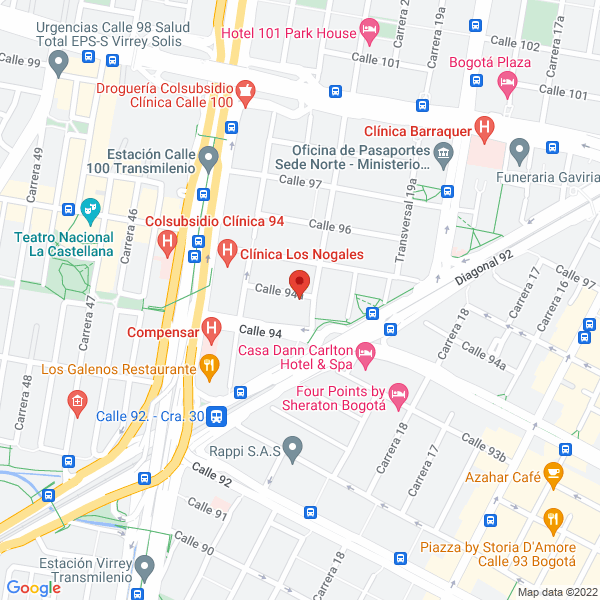 Map of Entrega De Carga S.A.