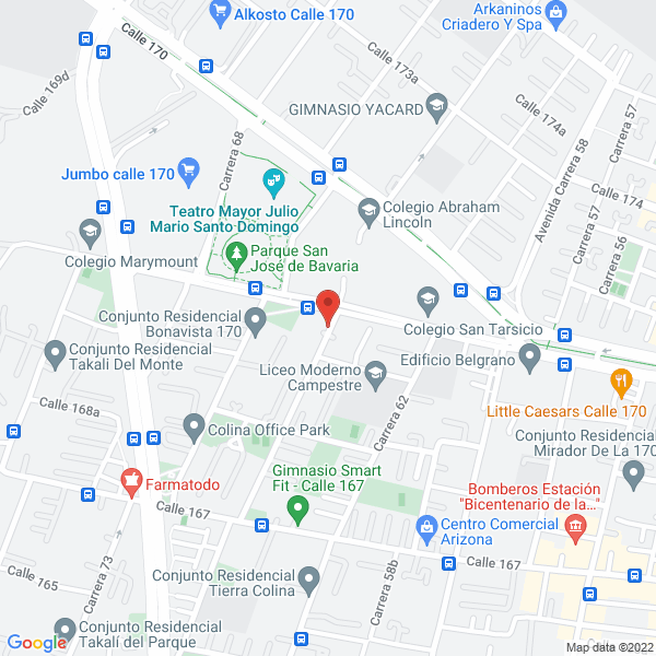 Map of Entrelibros S.A.S.