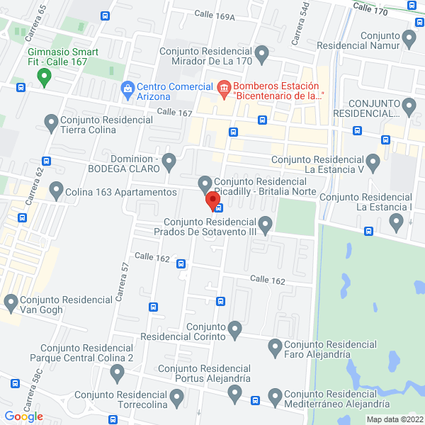 Map of Enviservices Sas - Quiero Clientes