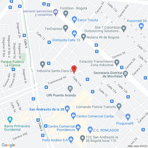 Map of Epica Impresores S.A.S.