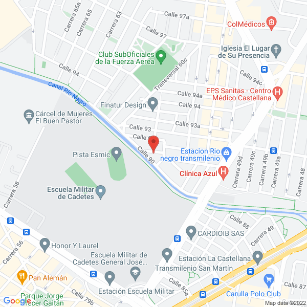 Map of Diaz Hernández Distribuciones Ltda