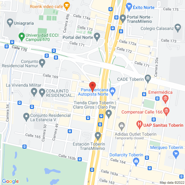 Map of Diazalum S.A.S.