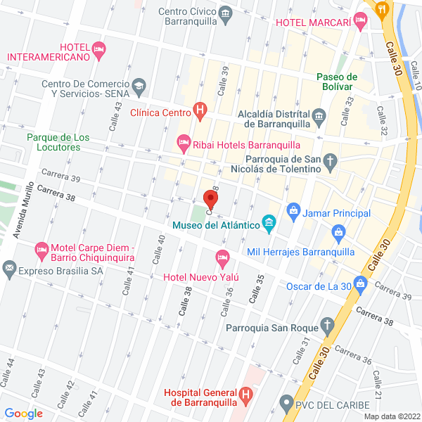 Map of Dientes Perfectos