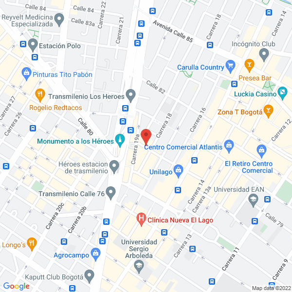 Map of Dipromedic S.A.S.