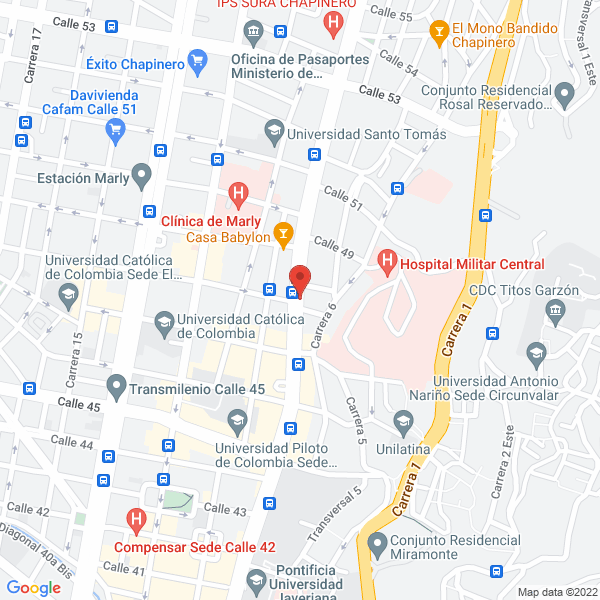 Map of El Chango Bar