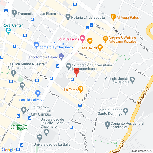 Map of El Divino Niño Producciones S.A.S.