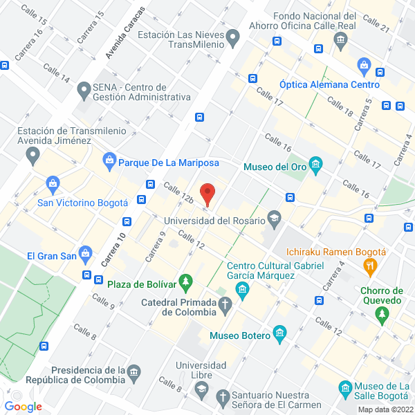Map of El Edificio Café