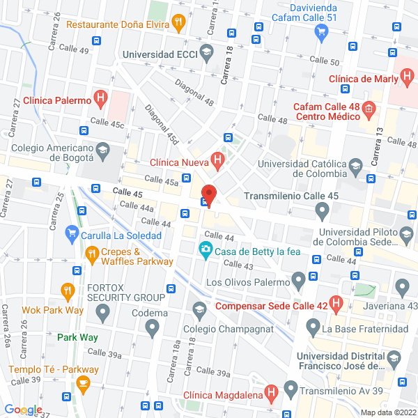 Map of Evanescence Café Bar