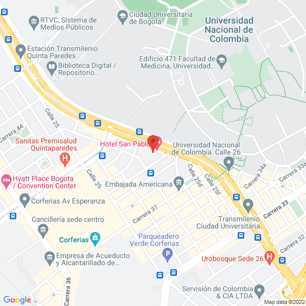 Map of Eventya S.A.S.