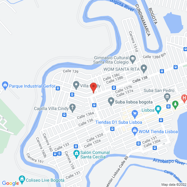 Mapa de Evn Decorados S.A.S.