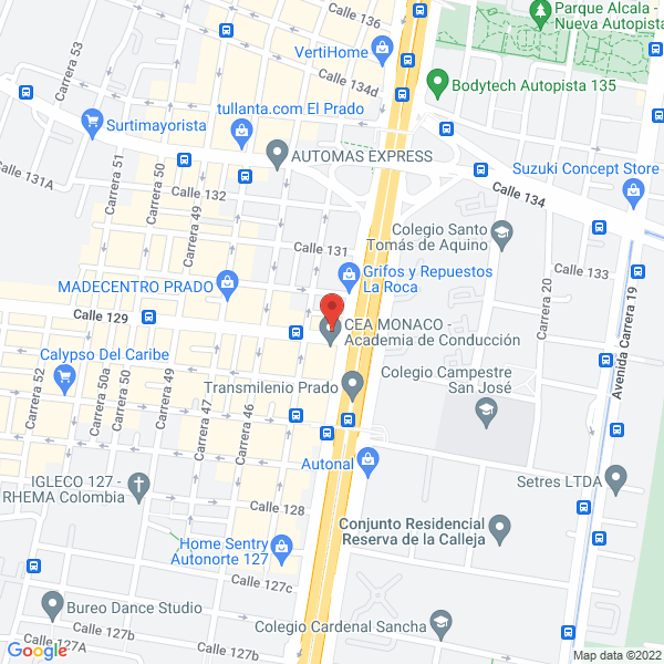 Map of El Lugar Del Color S.A.S.
