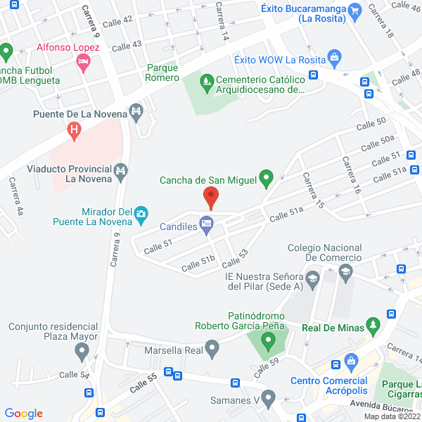 Map of El Murano S.A.S.