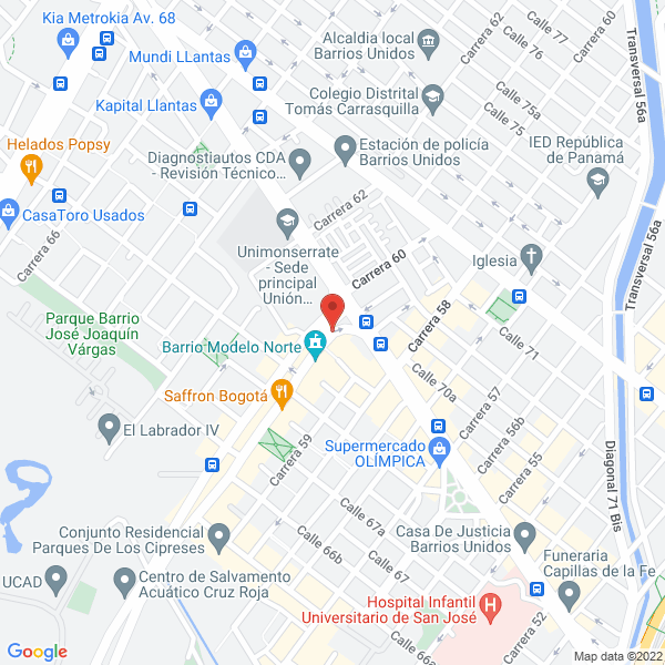 Map of El Señor De Los Mercados
