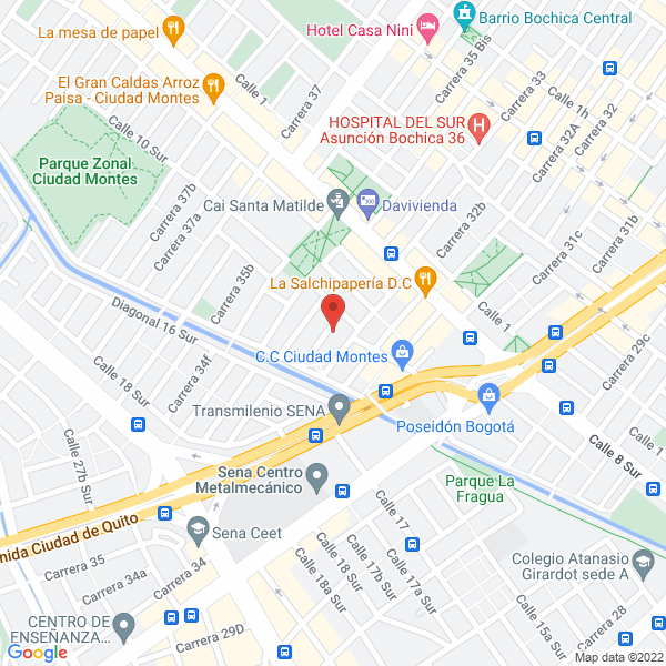 Map of Euroamerican Management And Investment S.A.