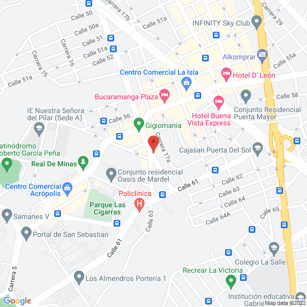 Map of Eurocasa