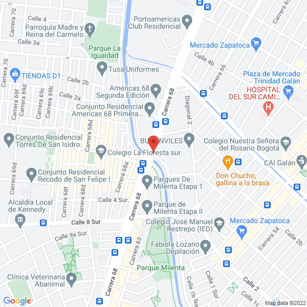 Map of Extintores Protector