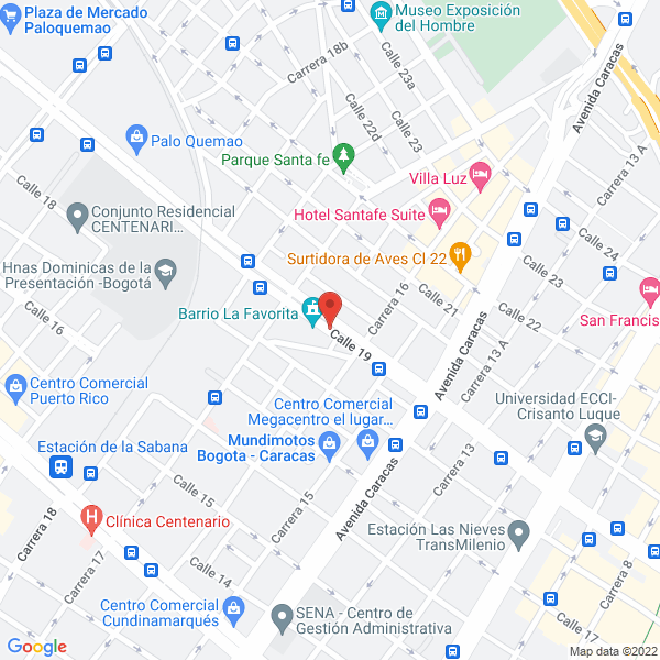 Map of Fábrica De Escaleras Fanes S.A.S.-Escaleras