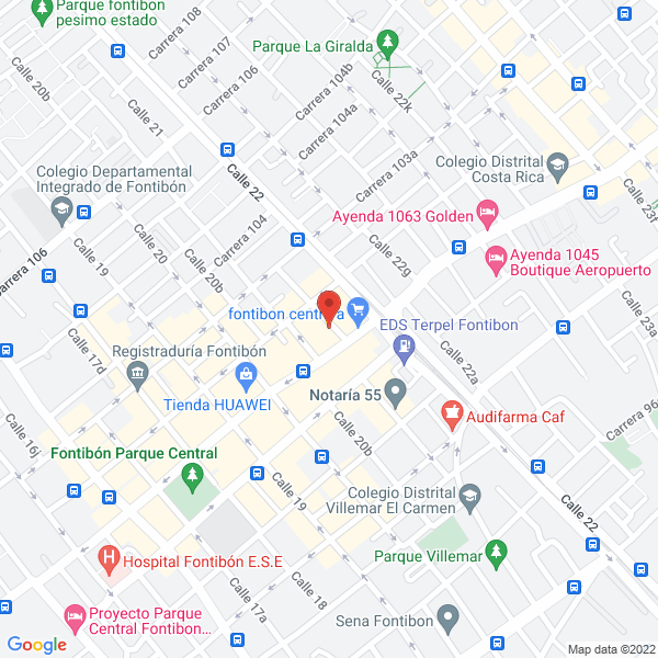 Map of Fábrica De Extintores El Triunfo