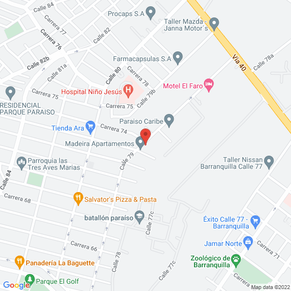 Map of Fábrica De Hilazas Vanylon S.A.