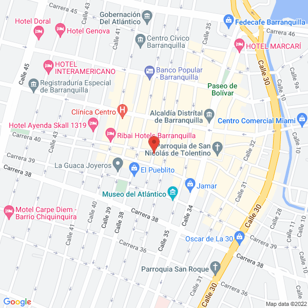 Map of Farmacia Union