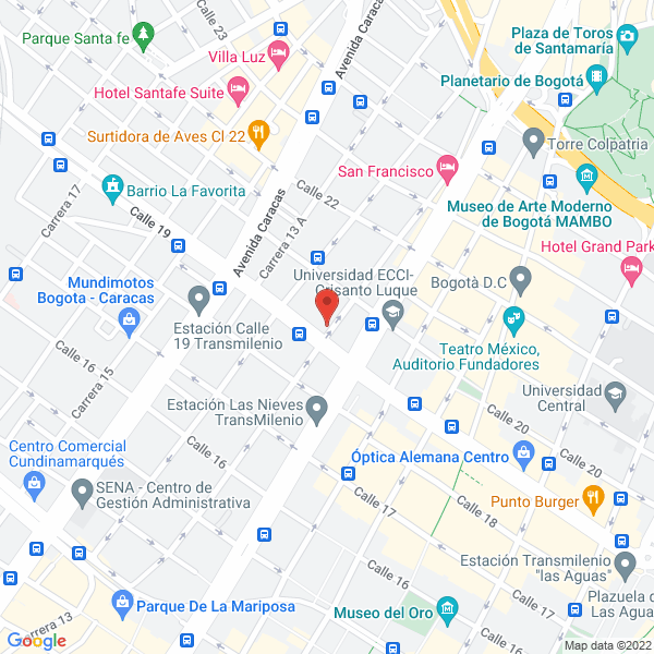 Mapa de Eléctricos Industriales Osma