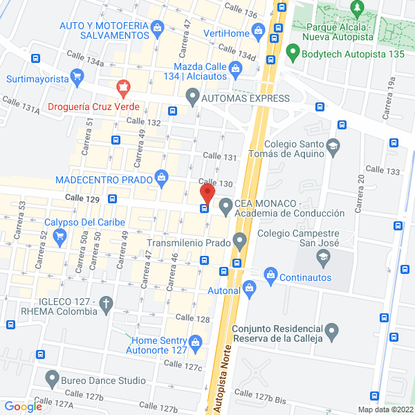 Map of Electricos E Iluminaciones Led