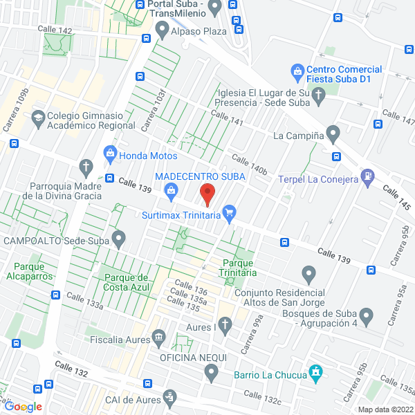 Map of Eléctricos Y Mantenimiento Hcf