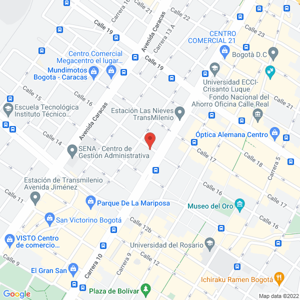 Map of Electrisan Ingeniería Ltda.