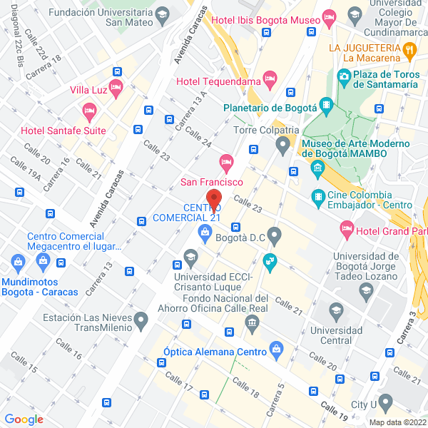 Map of Eléctricos Electro Cab