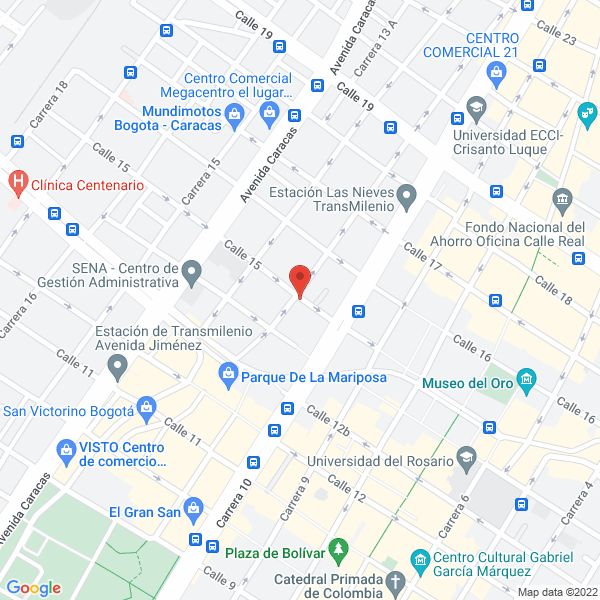 Map of Electroracor Ltda.