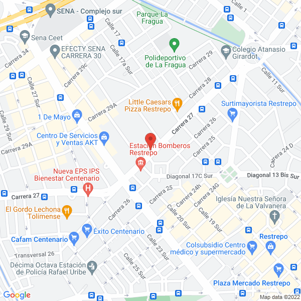 Map of Electro Service
